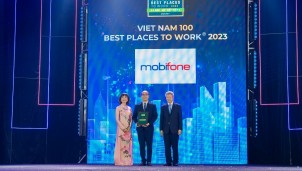 MobiFone lọt Top 100 nơi làm việc tốt nhất Việt Nam năm 2023