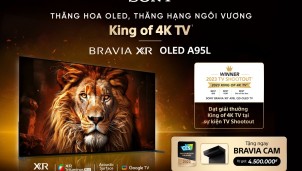 Sony 'King of 4K TV 2023' chính thức lên kệ tại Việt Nam