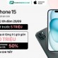 Hoàng Hà Mobile mở bán iPhone 15 series với nhiều ưu đãi bất ngờ